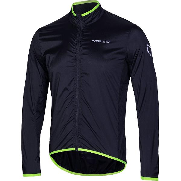 Nalini - Heren - Fietsjack winter - Warm Wielrenjack - Zwart - BAS BRIZA JACKET - XL