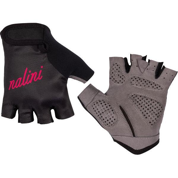 Nalini - Dames - Fietshandschoenen Zomer - Ademende Handschoenen Wielrennen - Zwart - Fucsia - NEW ROXANA - XXL