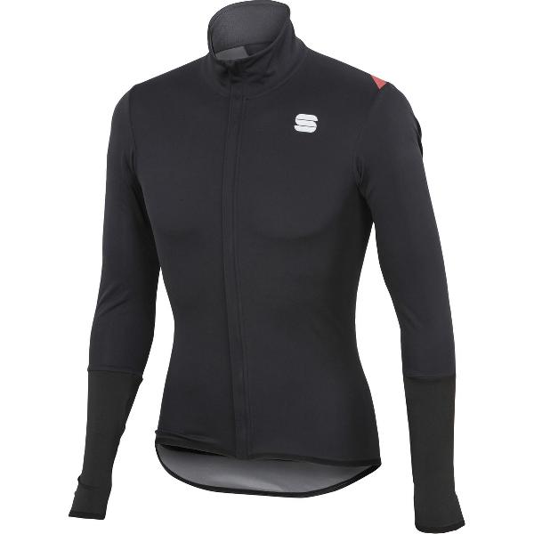 Sportful Regenjack Heren Zwart / SF Fiandre Light Norain Top-Black - L