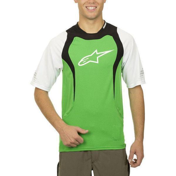 Alpinestars Drop downhill tricot groen Maat S