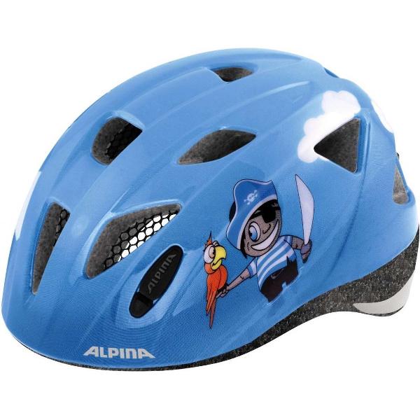 Alpina Ximo Fietshelm Kinderen, blauw Hoofdomtrek 49-54cm