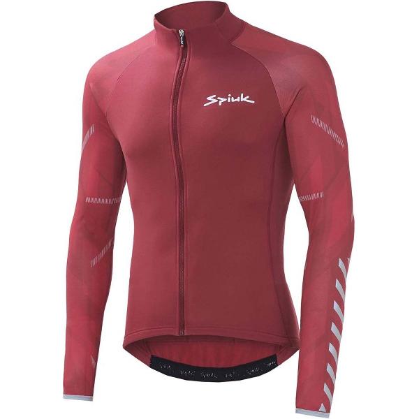 Spiuk Top Ten Jersey Met Lange Mouwen Rood 2XL Man