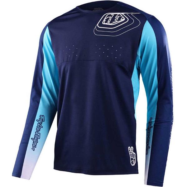 Troy Lee Designs Sprint Enduro-trui Met Lange Mouwen Blauw L Man