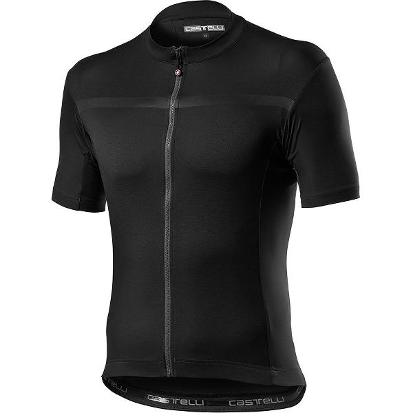 Castelli Fietsshirt korte mouwen Heren Zwart - CLASSIFICA JERSEY LIGHT BLACK - XL