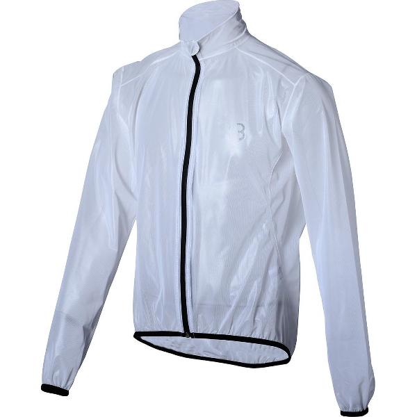 BBB Cycling StormShield Regenjas Fiets - Wielren Fietsjack - Regenjack - Wind- en Waterdicht - Transparant - Maat XXXL