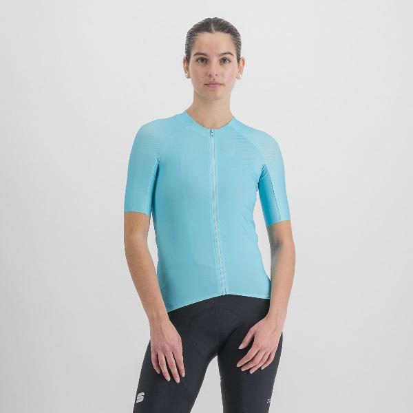 Sportful Matchy Jersey Met Korte Mouwen Blauw L Vrouw