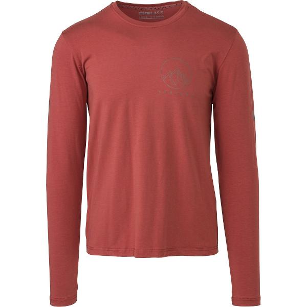 Performance Long Sleeve T-shirt Venture Unisex - Rood - M