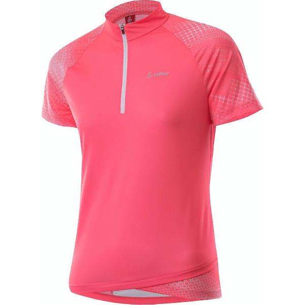 Löffler Fietsshirt Rise 3.0 Dames Polyester Roze Maat 42