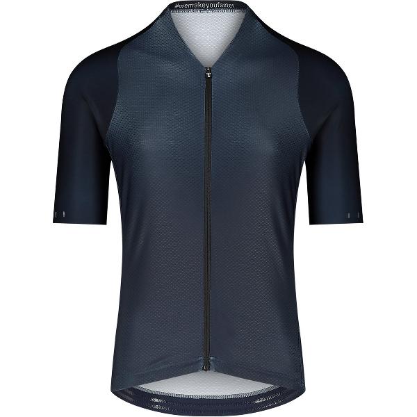 BIORACER Fietsshirt Heren - Fietskledij Icon Coldblack - Wielrennen - Blauw S