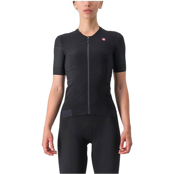 Castelli Premio Jersey Met Korte Mouwen Grijs M Vrouw