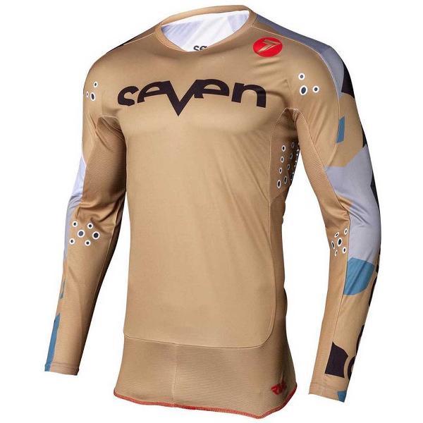 Seven Rival Trooper 2 Lange Mouwenshirt Beige L Man