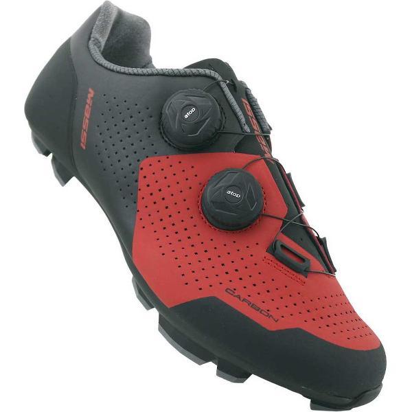 Massi Proteam Carbon Mtb-schoenen Rood EU 42 Man