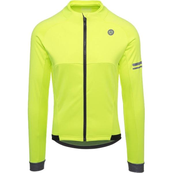 AGU Winter Thermo Fietsjack Essential Heren - Fluo Geel - XL