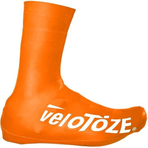 Velotoze Overschoenen Road 2.0 Rubber Oranje Maat Xl