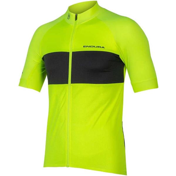 Endura Fs260-pro Ii Jersey Met Korte Mouwen Geel M Man