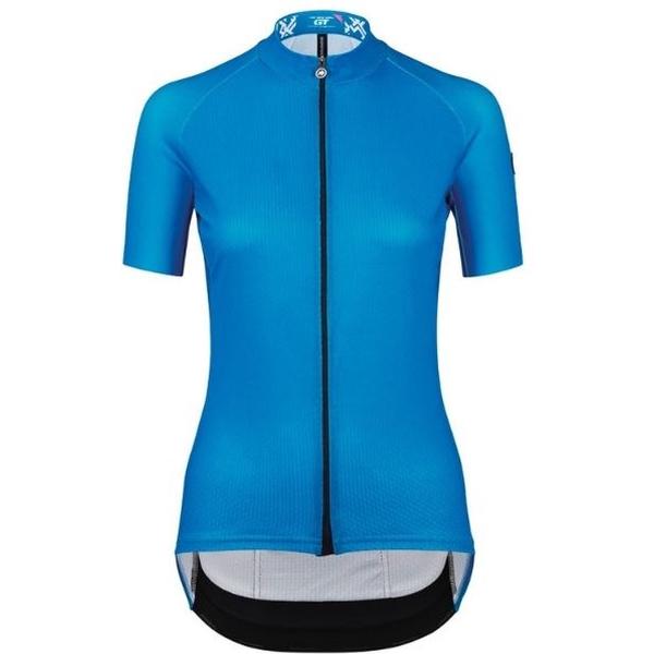 Assos UMA GT Dames Shirt Korte Mouw c2 Cyber Blue (OUTLET)