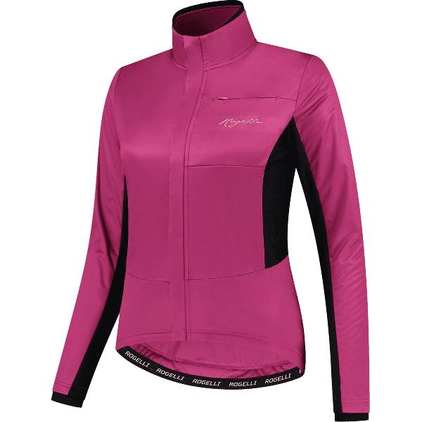 Rogelli Barrier Fietsjack Winter - Dames Fietskleding - Roze - Maat XL