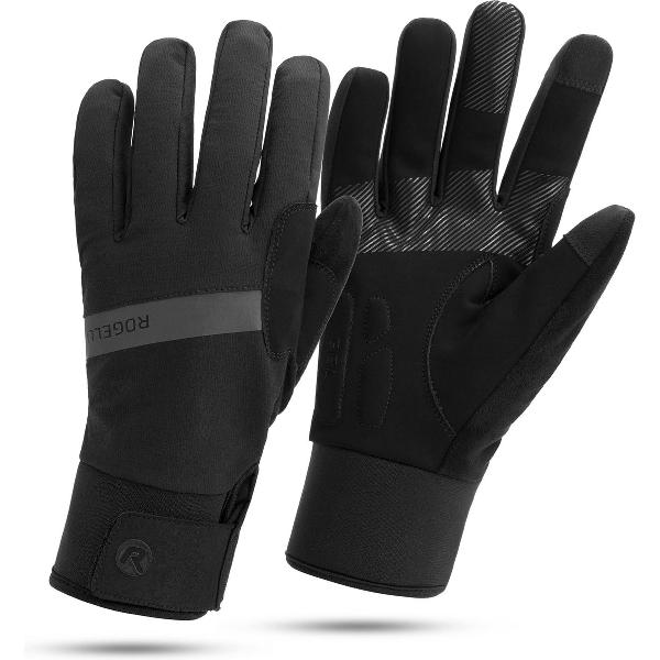 Rogelli Nova Deep Winter Fietshandschoenen Winter - Wind en Waterdicht - Heren - Zwart - Maat 2XL