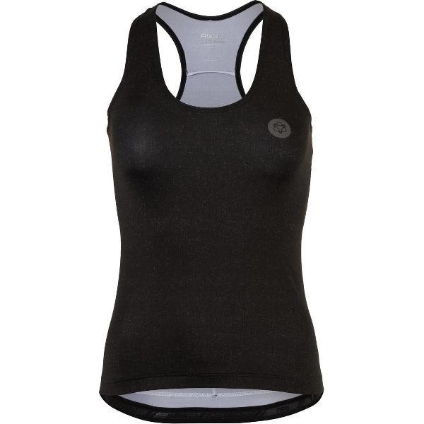 AGU Melange Singlet Essential Dames - Zwart - S