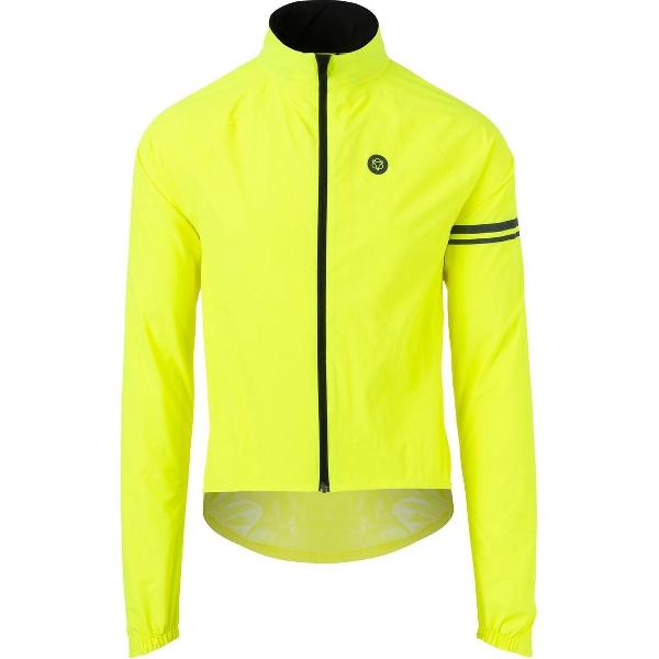 AGU Fiets Regenjack Essential Heren - Geel - XL