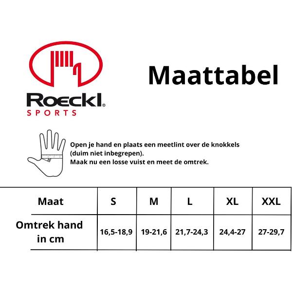 Roeckl Rax Fietshandschoenen Unisex - Maat 9