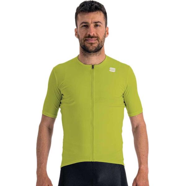 Sportful Fietsshirt Korte Mouwen Groen Heren - Matchy Short Sleeve Jersey Guacamole-XXL