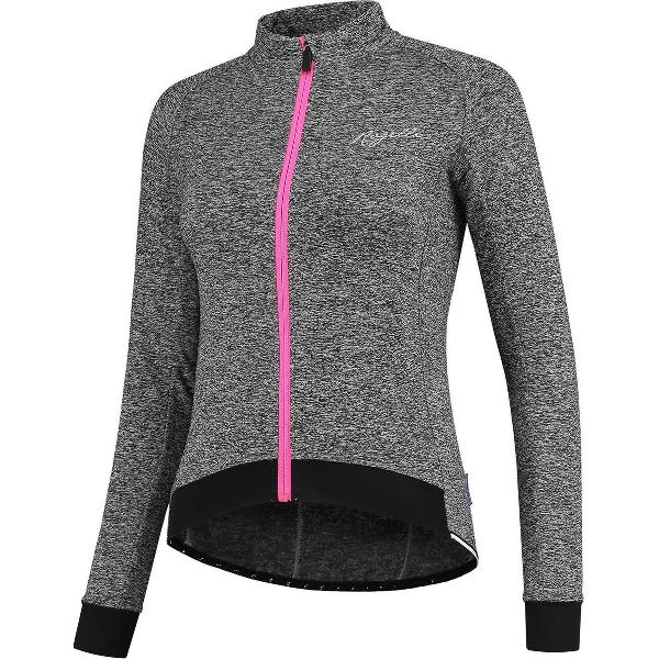 Rogelli Benice 2.0 Fietsshirt - Lange Mouwen - Dames - Grijs, Roze - Maat L