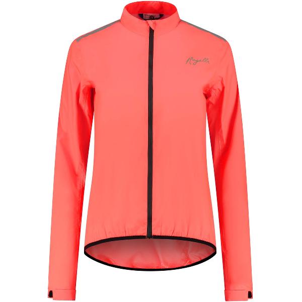 Rogelli Core Regenjas - Fietsregenjack - Dames - Coral - Maat XS