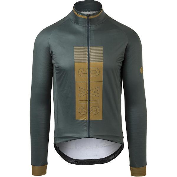 AGU Polartec Alpha Thermo Fietsjack II SIX6 Heren - Groen - XXL - Extra isolerende binnenkant - Winddicht en waterafstotend - Gerecyceld Polyester