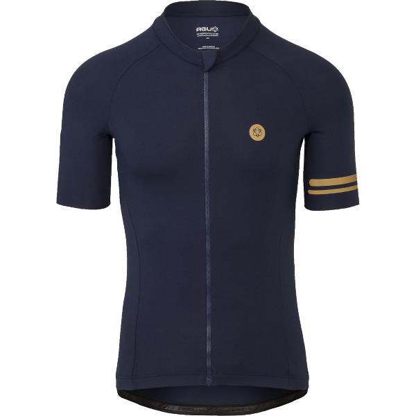 AGU Solid Fietsshirt III Trend Heren - Blauw - XXXL