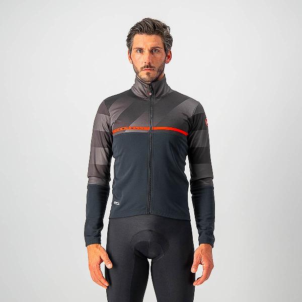 Castelli Finestre Jacket - Light Black/Dark Gray