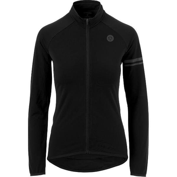 AGU Thermo Fietsshirt Lange Mouwen Essential Dames - Zwart - M