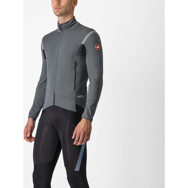 Castelli PERFETTO RoS 2 fietsjas URBAN GRAY/SILVER REFLEX - Mannen - maat M