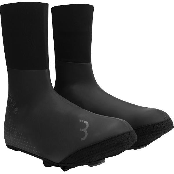 BBB Cycling UltraWear Zipperless Fiets Overschoenen Waterdicht - Overschoenen Wielrennen en Mountainbike - Thermo - Zwart - Maat 43/44 - BWS-25