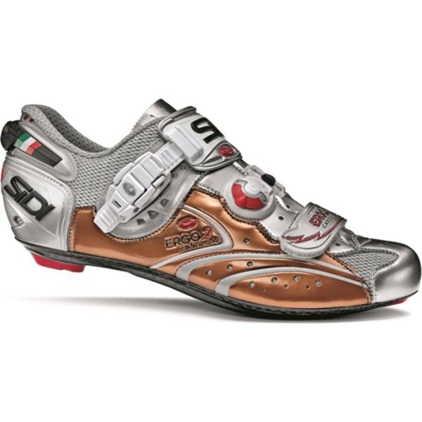 sidi scarpe ergo 2 - racefietsschoenen-Steel Brons Vernice - Carbon Lite Zool - Maat 44