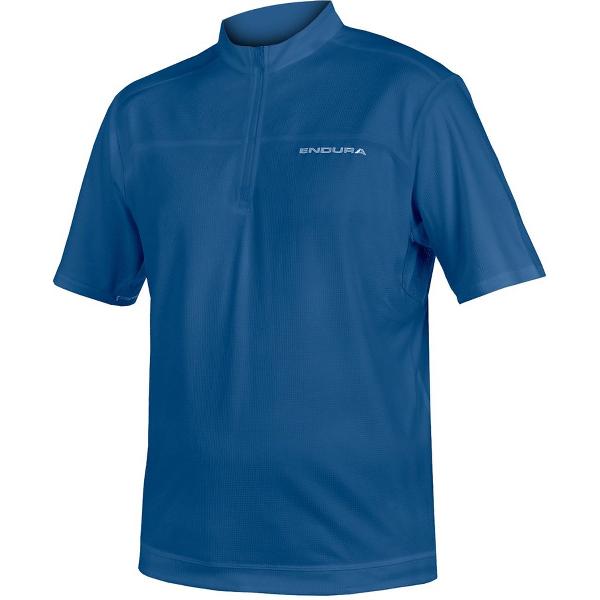 Endura Hummvee Ii Jersey Met Korte Mouwen Blauw S Man