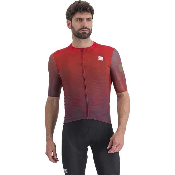 Sportful Rocket Jersey Met Korte Mouwen Rood M Man