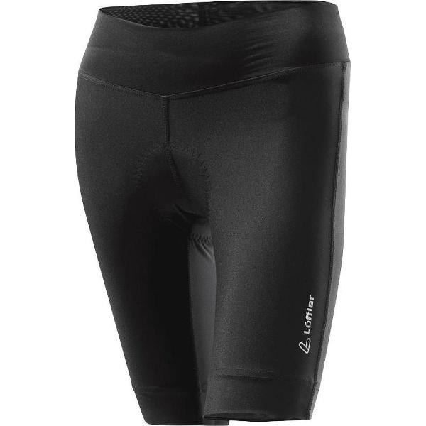 Löffler Fietsshort Dames Polyamide Zwart Maat 40