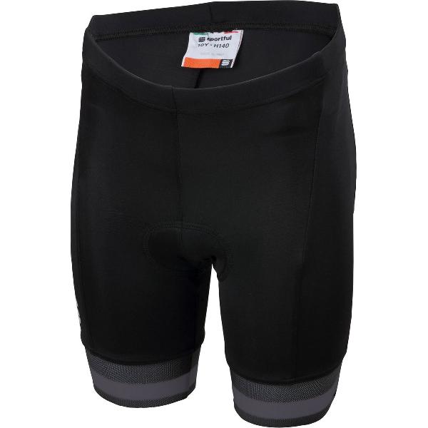 Sportful Tour 2.0 Fietsbroek - Maat 164 - Unisex - zwart,grijs