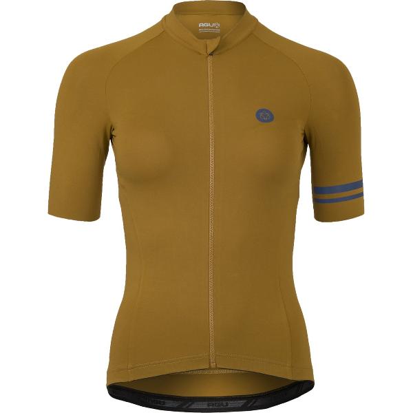 AGU Solid Fietsshirt III Trend Dames - Bruin - XL