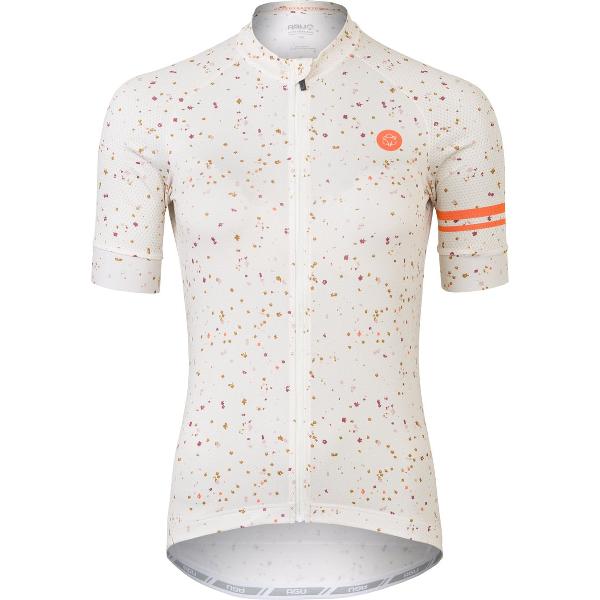 AGU Mini Flower Fietsshirt Trend Dames - Wit - XXL