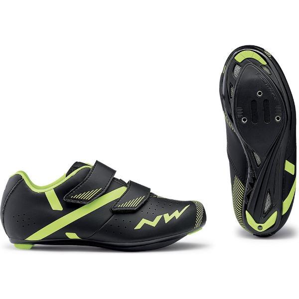 Northwave Torpedo 2 Schoenen Kinderen, zwart/geel Schoenmaat EU 32