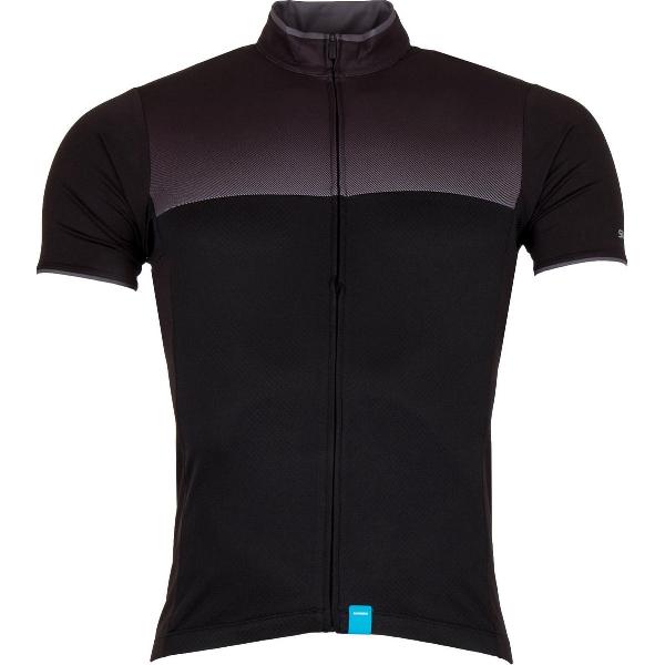 Shimano Shirt Escape Fietsshirt - Maat M - Mannen - zwart/grijs