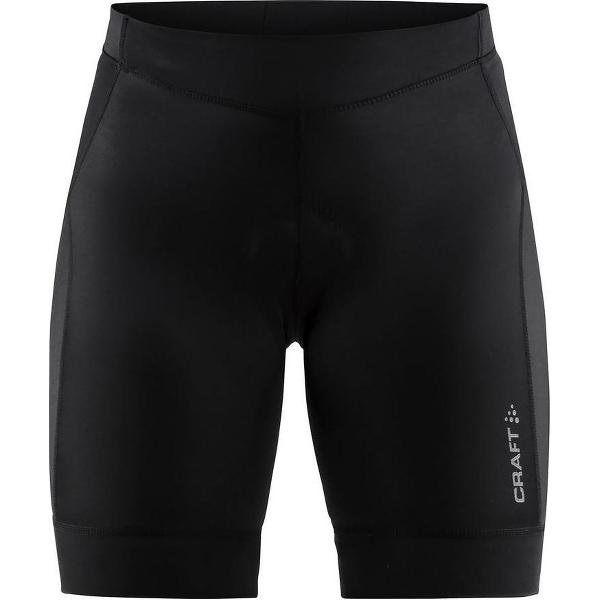 Craft Rise Shorts W Fietsbroek - Dames - Zwart - Maat XS