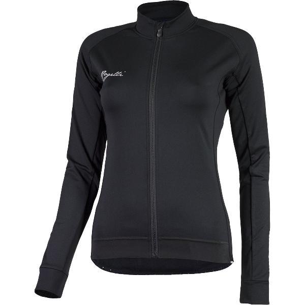 Rogelli Benice 2.0 Fietsshirt - Lange Mouwen - Dames - Zwart - Maat S