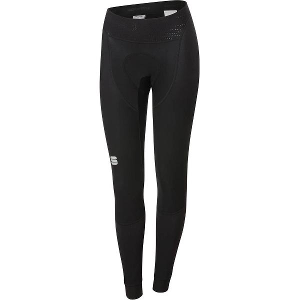 Sportful Fietsbroek lang zonder bretels Dames Zwart - TOTAL COMFORT WOMAN TIGHT BLACK - L