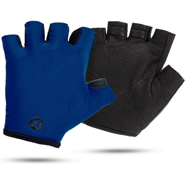 Rogelli Solid Fietshandschoenen - Heren - Donker Blauw - Maat L