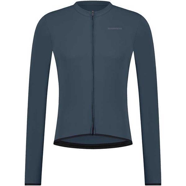 Shimano Futuro Jersey Met Lange Mouwen Blauw M Man