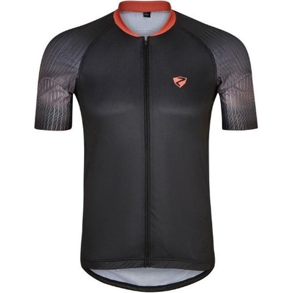 Ziener NELOS Fietshirt Heren Zwart - Maat 48 - M