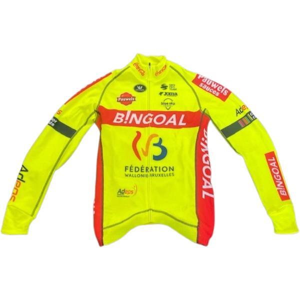 Bingoal-Wallonie Bruxelles Vermarc PR.R Fietsshirt Met Lange Mouwen Maat M